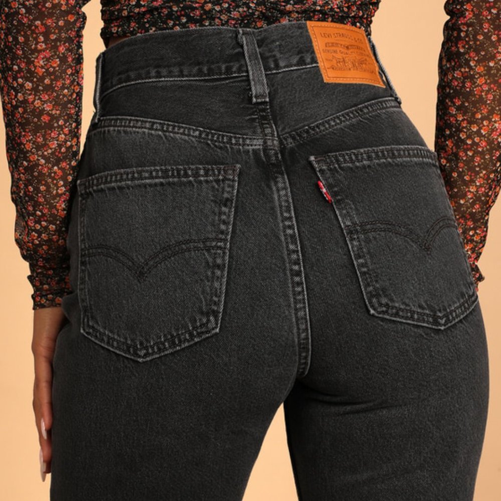 Levis Premium 70'S HIGH RISE FLARE Jean - Picture 11 of 13